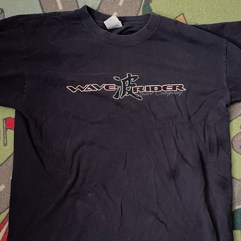 90s Vintage Surf Brand Waverider Tee (L)